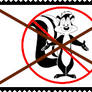 Anti-Pepe Le Pew Hate Stamp