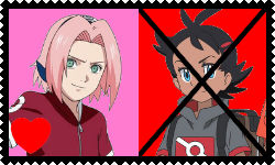 Pro-Sakura And Anti-Goh Stamp