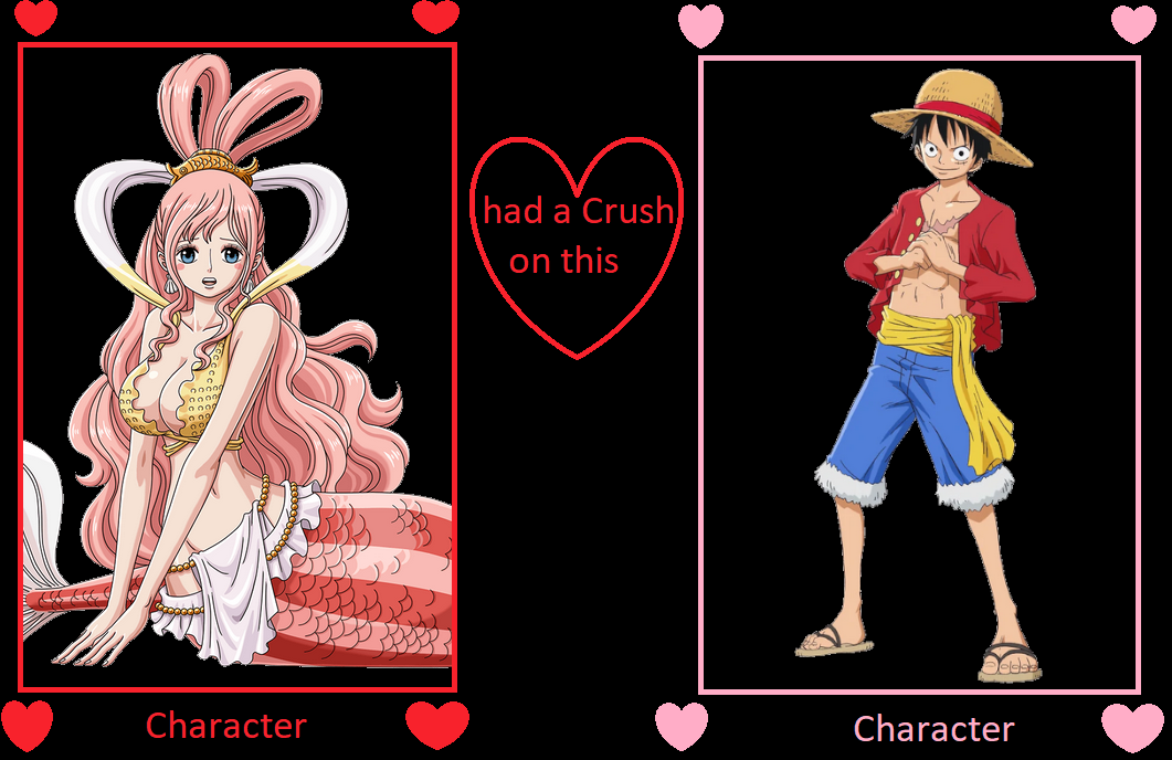 luffy and shirahoshi love