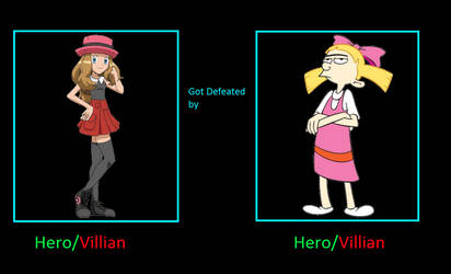 Serena Gets Defeated By Helga