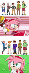 Amy Rose's Opinions On The Ash Quintets by MangaAnimeChampion