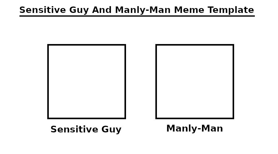 Sensitive Guy And ManlyMan Meme Template by MangaAnimeChampion on Sensitive Guy And ManlyMan Meme Template by MangaAnimeChampion on