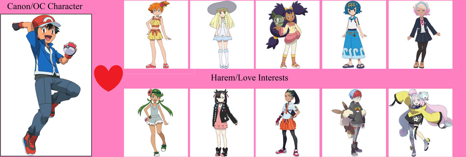 Ash's Harem (Extended Version)