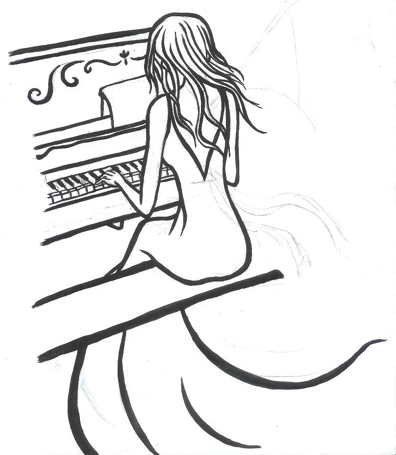 Piano Girl By Animegirl1986 On Deviantart