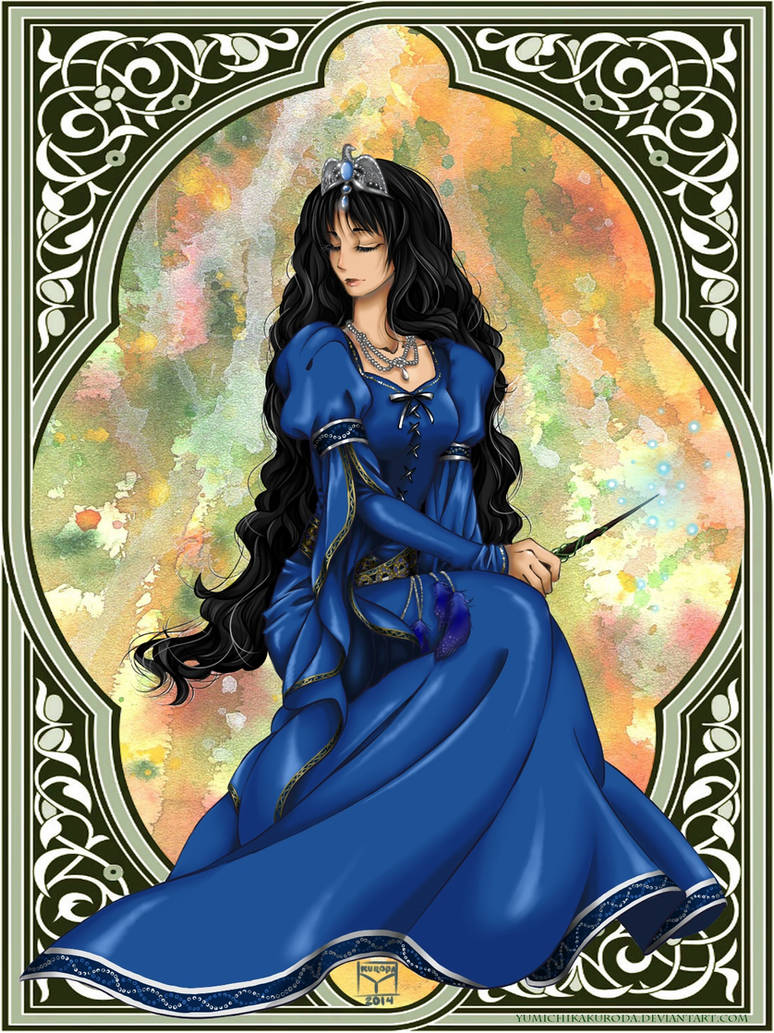 The Wand of Rowena Ravenclaw by circathomas05 on DeviantArt