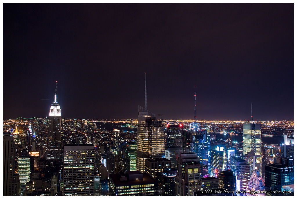 NYC - Night View From TOTR