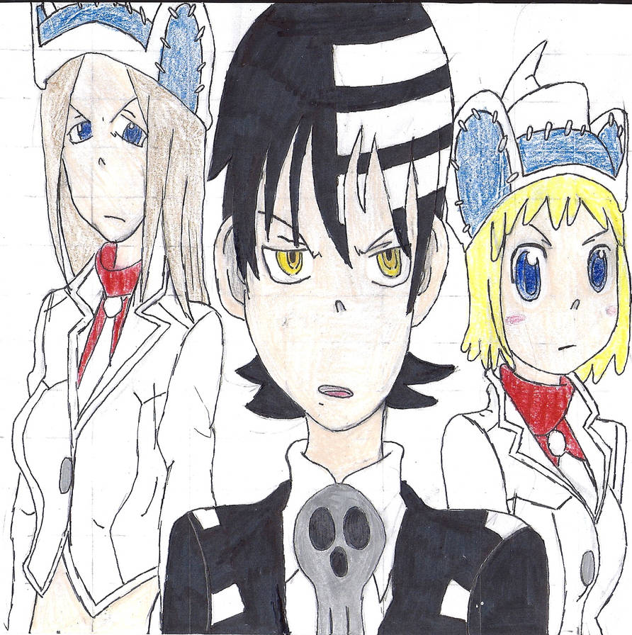 Death The Kid Liz And Patty By Hamtaroluvur On DeviantArt death-the-kid-liz-and-patty-by-hamtaroluvur-on-deviantart