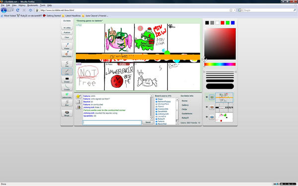 Scribble Rp Drawing Game on iScribble by Ruby21 on DeviantArt