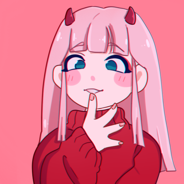 Kawai Gift Zero Two Aesthetic Kawai Gift Zero Two Aesthetic