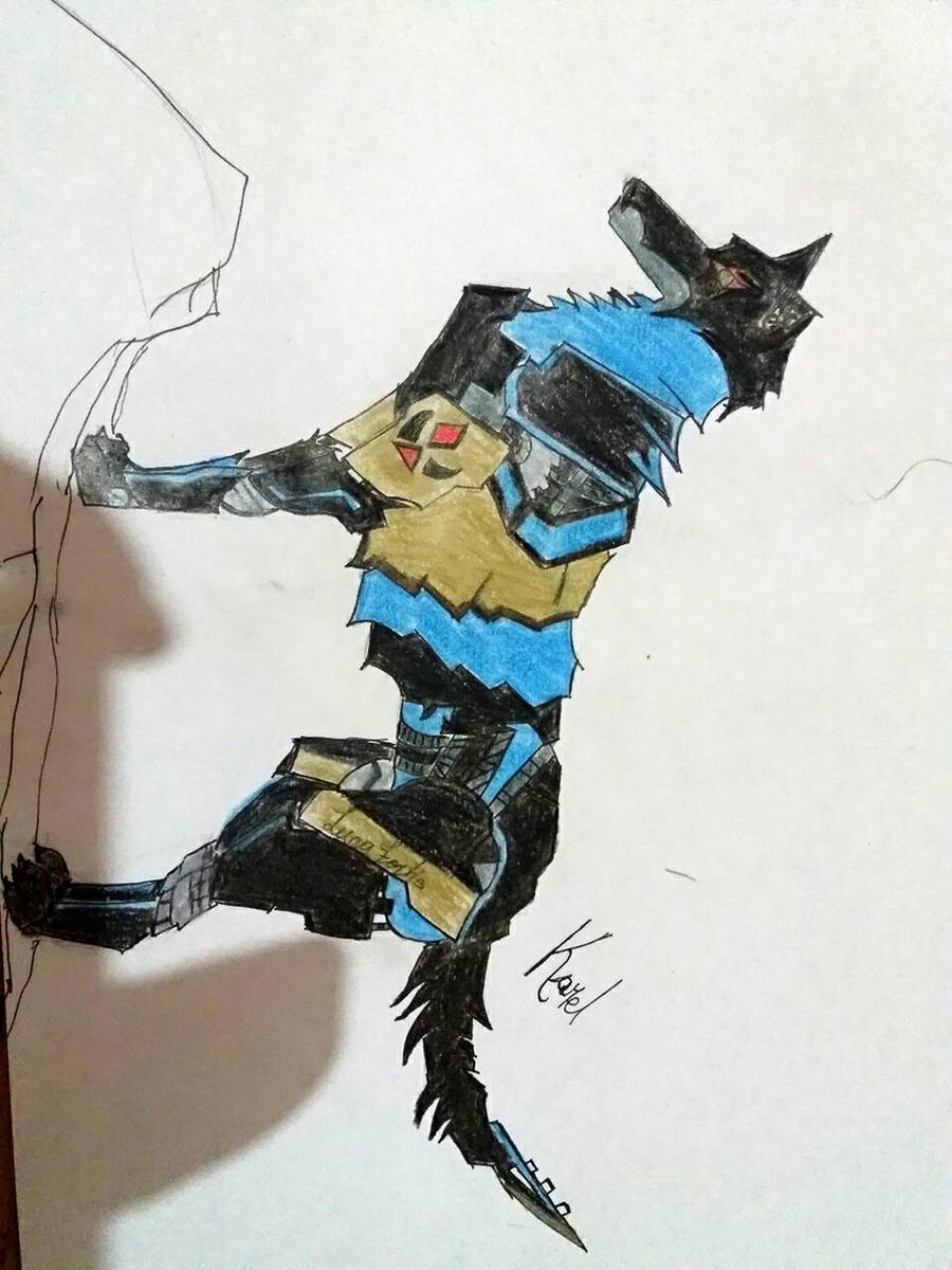 Computer Wolf Deviantart CyberWolf art by Navimoon01 on DeviantArt
