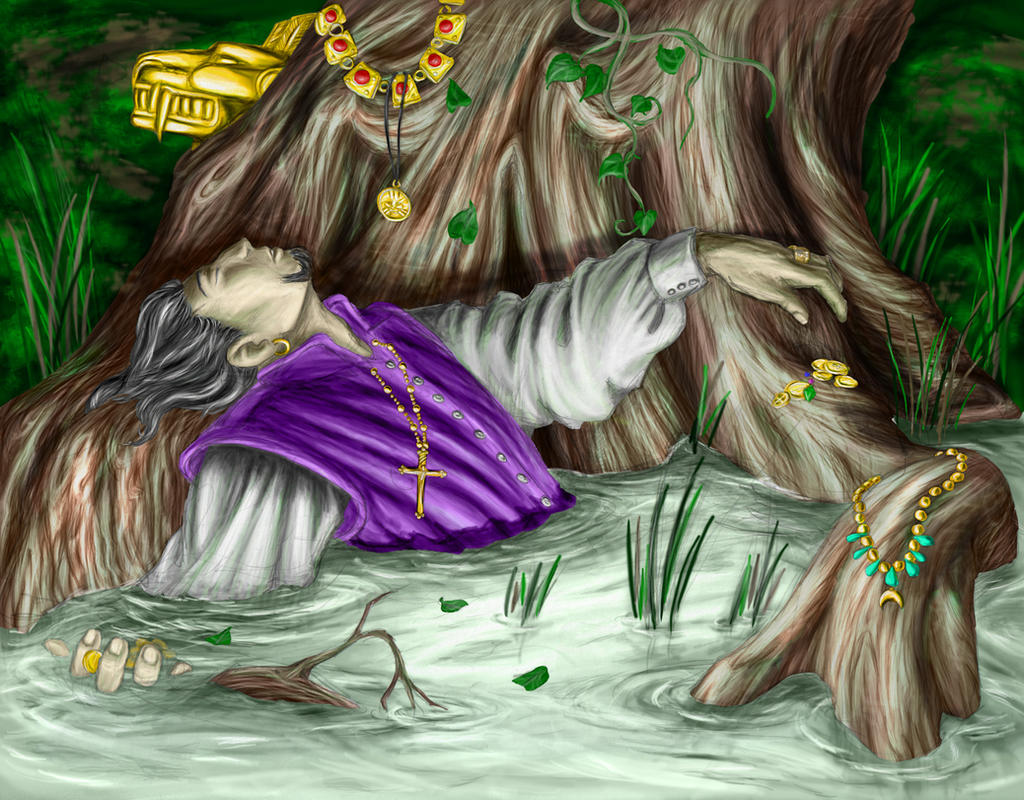 The Golden Grave by Xaotl by Bluesrat
