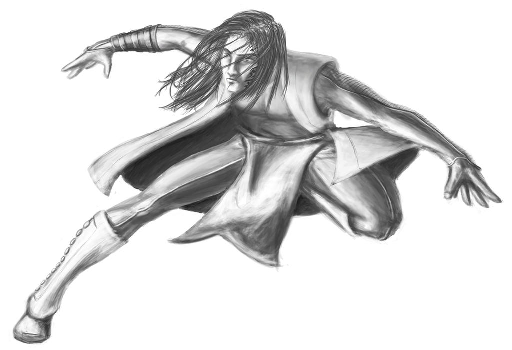 Action Shot by Bluesrat
