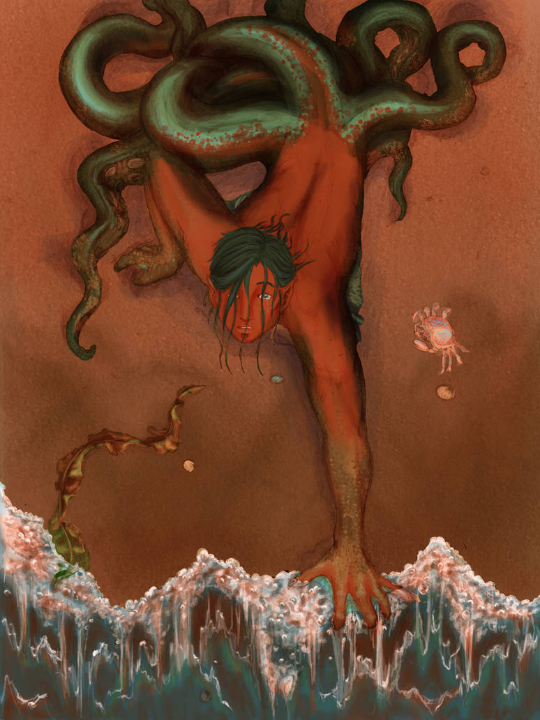 Holding the Tide colored by Bluesrat