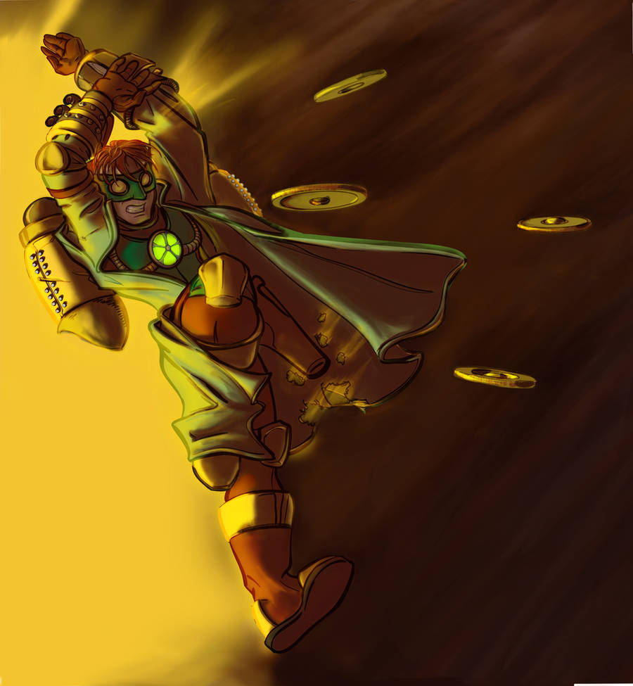 Steampunk Superhero by Bluesrat