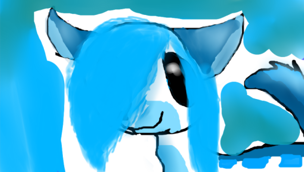 ITS BLUE DEER!