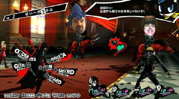 Battling DSPGAMING and Nathan Brown in Persona 5