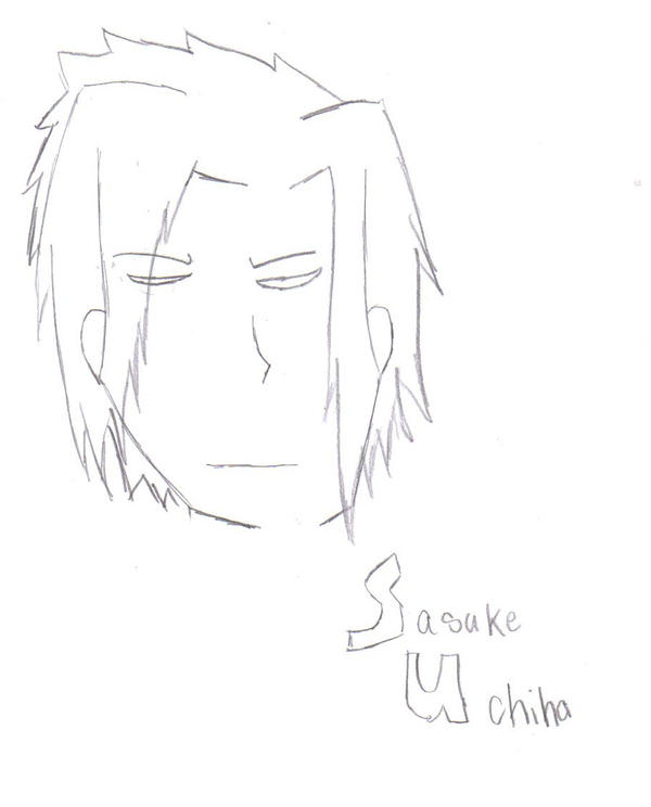 Sasuke Cursive Sasuke Uchiha- Pencil_Paper by NaruSaku-FOREVER on DeviantArt