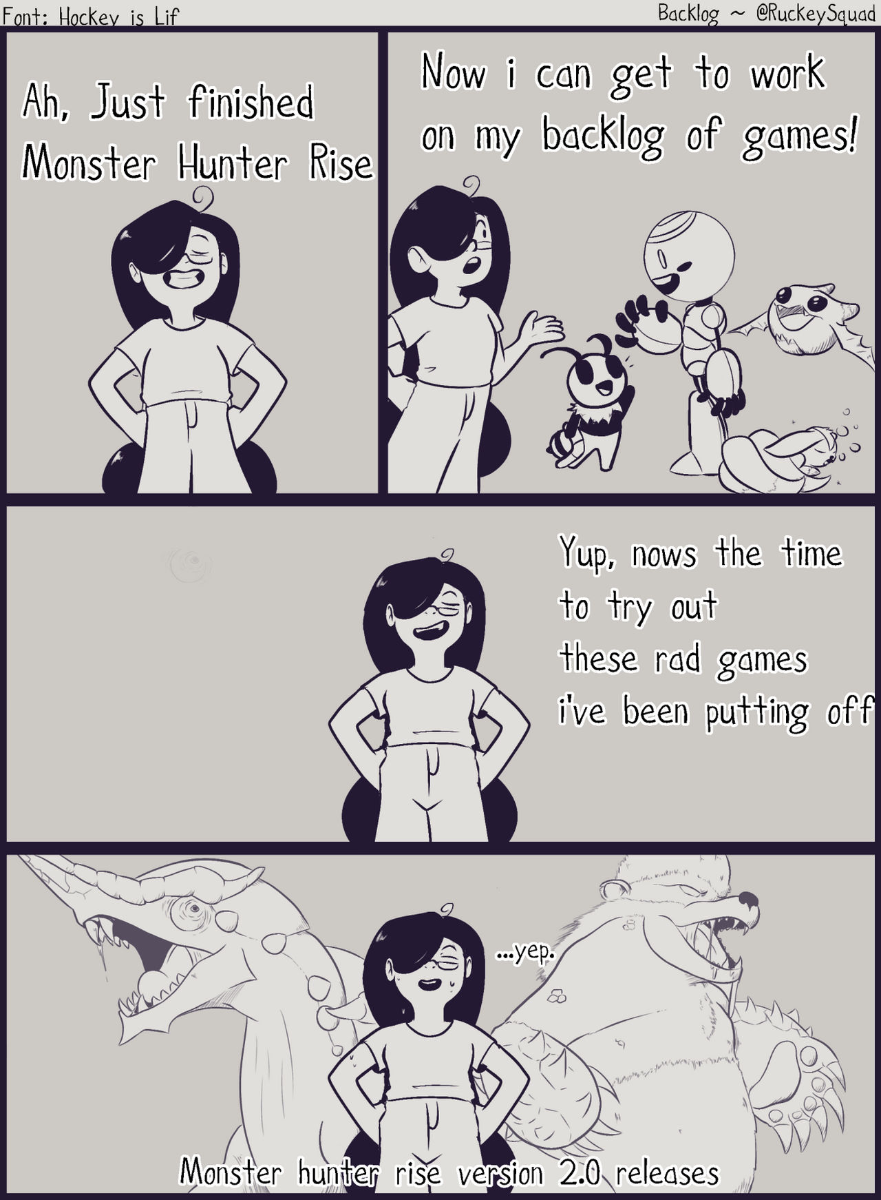 Comic ~ Backlog by ruckeysquad on DeviantArt