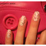 Escada.Pink flower-1 -nail-art