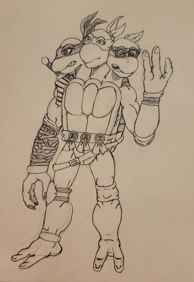 Turtle March Deviantart Three Rocks Three headed turtle by Theunanti on DeviantArt
