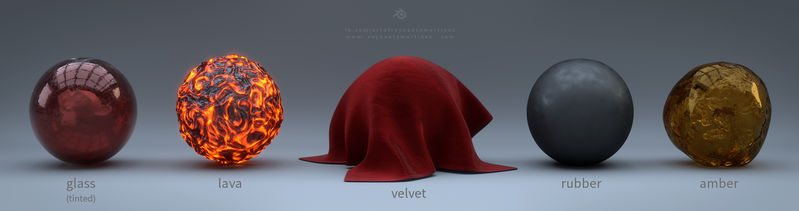 Cycles Material Studies - Volume 10 by reynante on DeviantArt