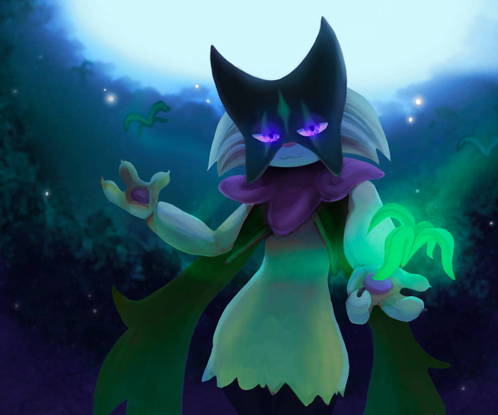 Shiny Meowscarada by CherrySphinx on DeviantArt