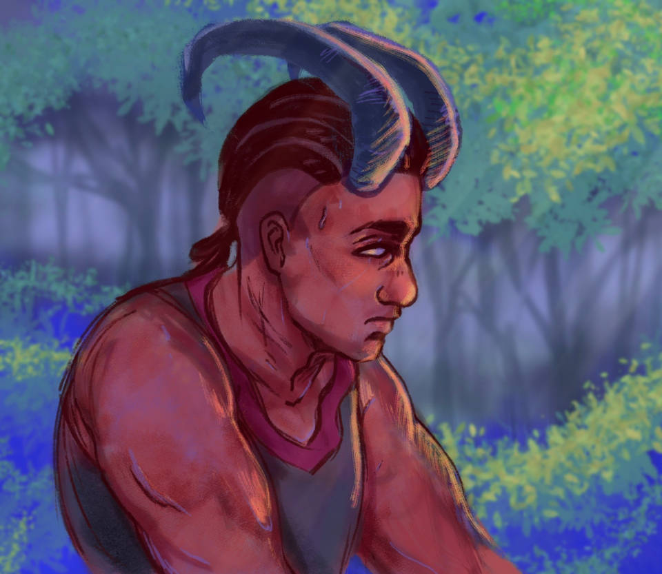 Wyll Painting by CherrySphinx on DeviantArt