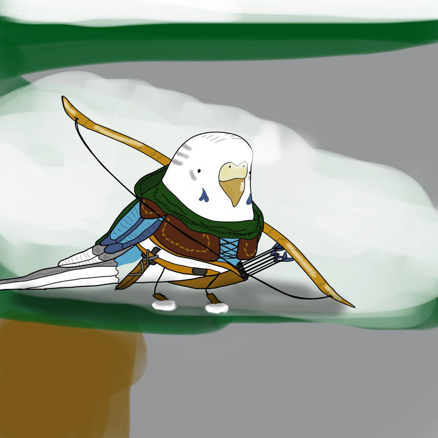Parakeet Ranger Parakeet Ranger (background) by SwamplingLvr on DeviantArt