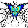 tribal butterfly