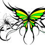 tribal butterfly 2