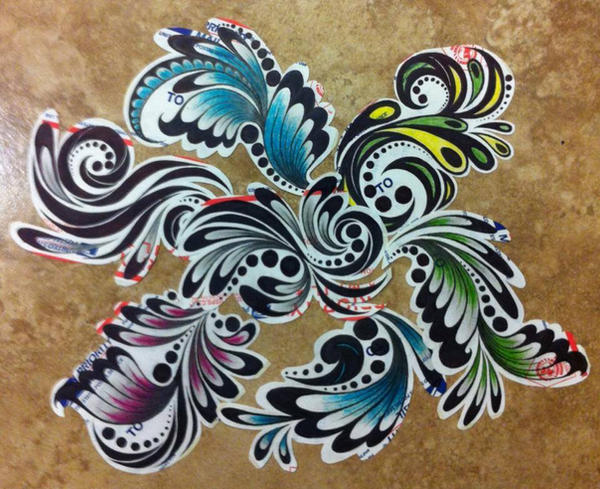 Sticker Designs Complex Sticker Designs by KatieConfusion on DeviantArt
