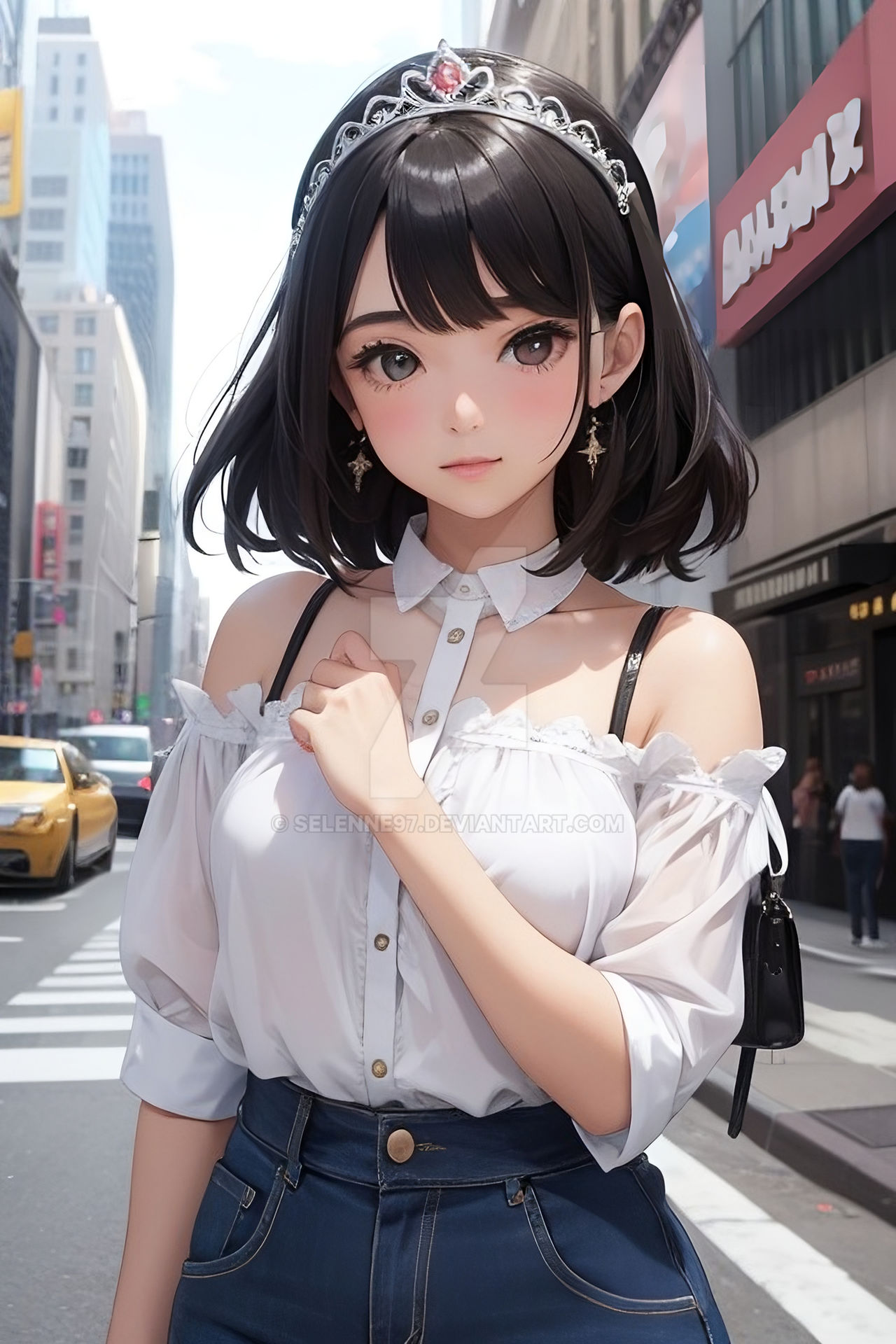 anime girl by selenne97 on DeviantArt