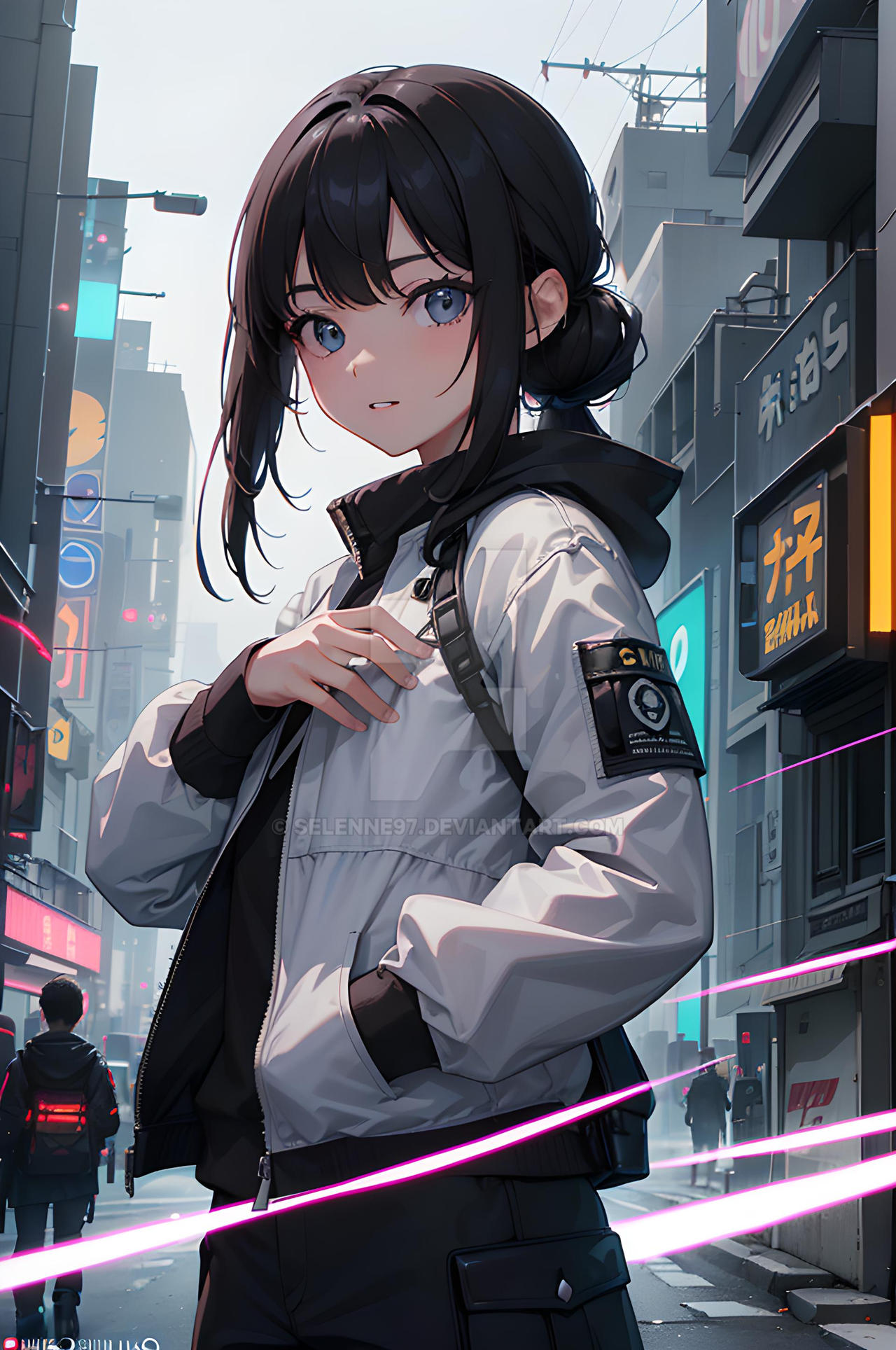 anime girl by selenne97 on DeviantArt