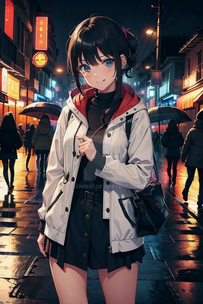 Anime girl by selenne97 on DeviantArt