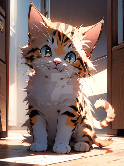 cat by selenne97 on DeviantArt
