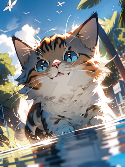 cat by selenne97 on DeviantArt