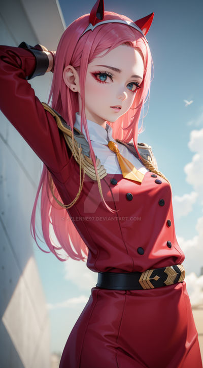 Zero Two Shell Form zero two by selenne97 on DeviantArt