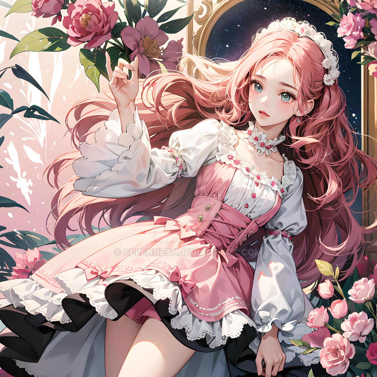 Anime girl by selenne97 on DeviantArt