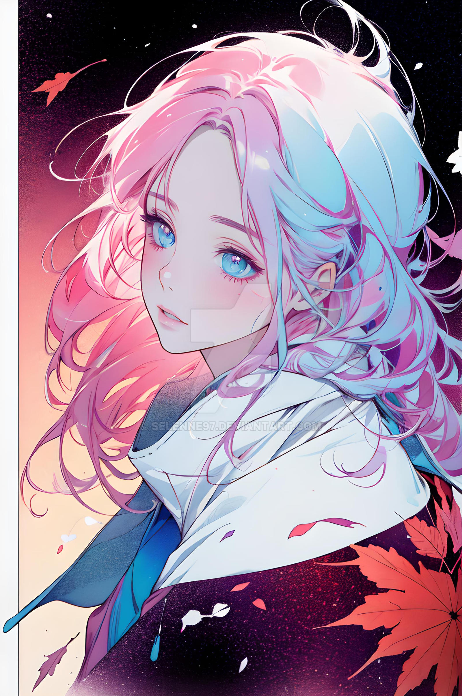 Anime girl by selenne97 on DeviantArt