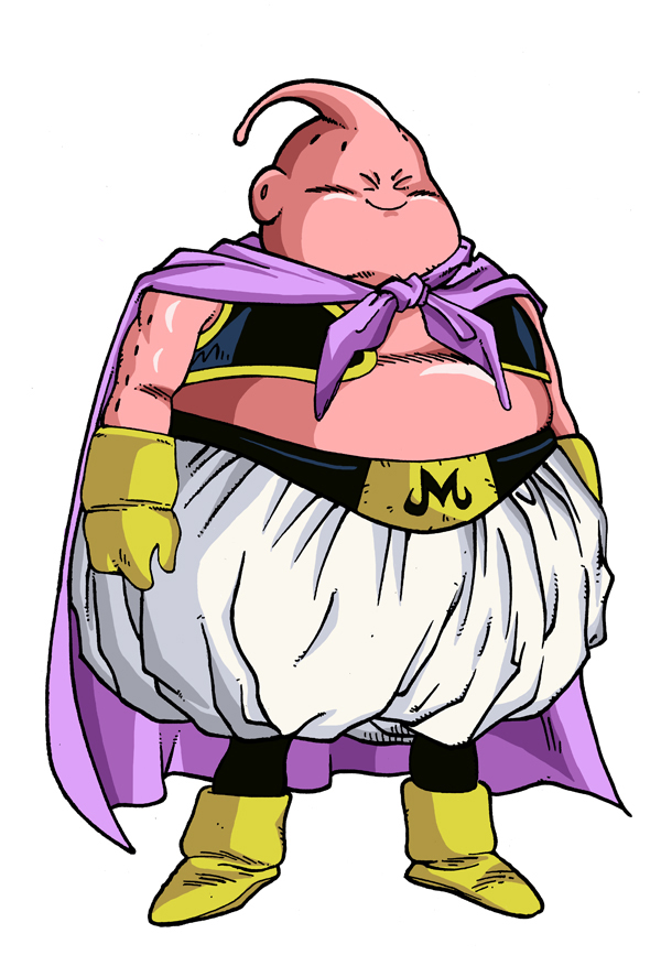 majin boo gordo preto