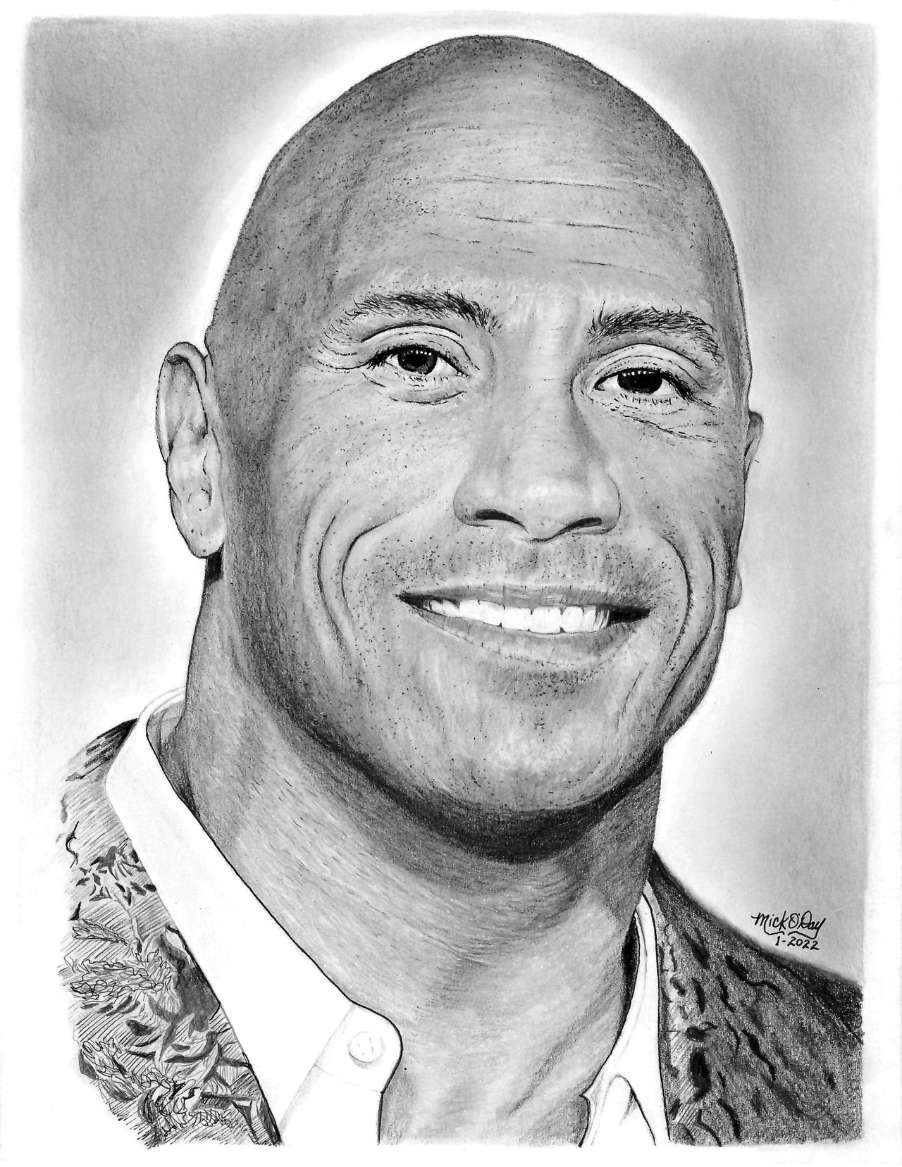 Dwayne Johnson by marmicminipark on DeviantArt