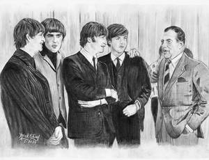 The Beatles with Ed Sullivan