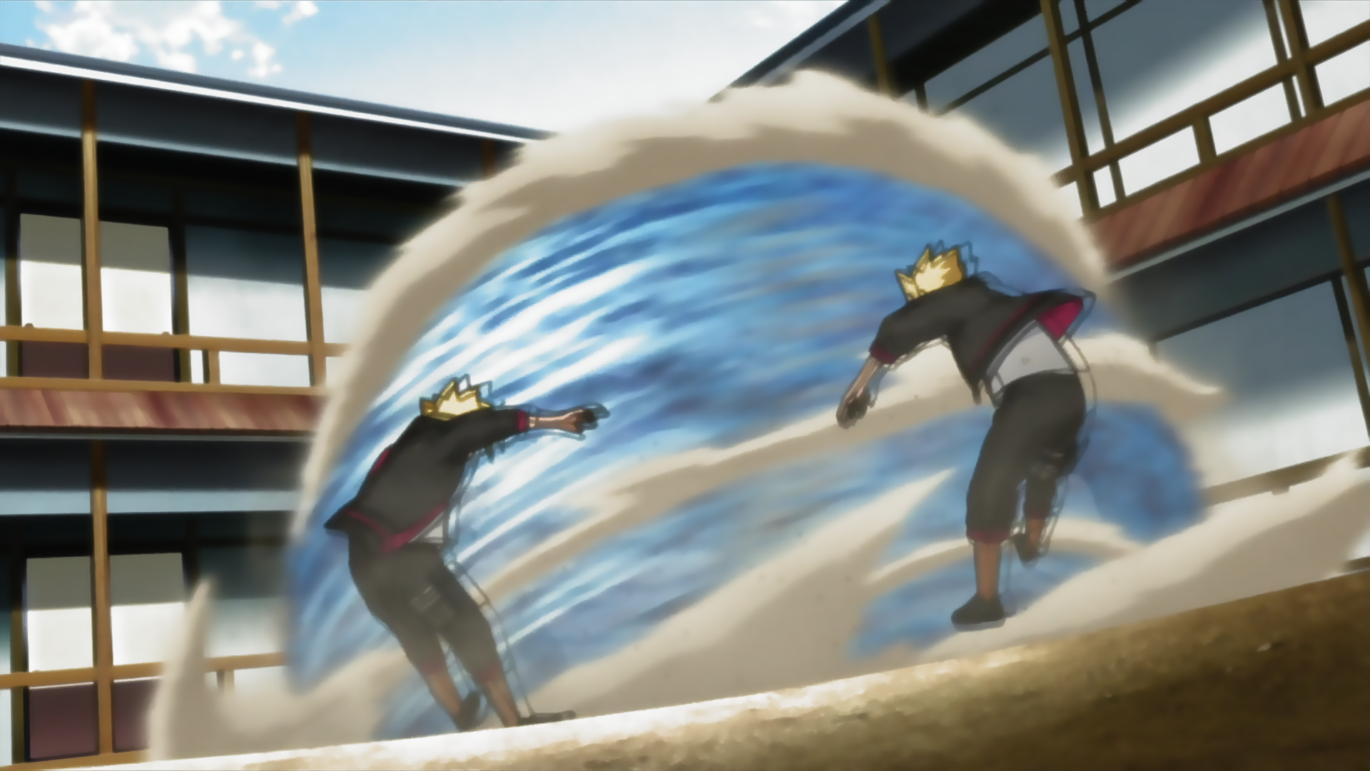 Eight Trigrams Palm Rotation by BorutoShots on DeviantArt