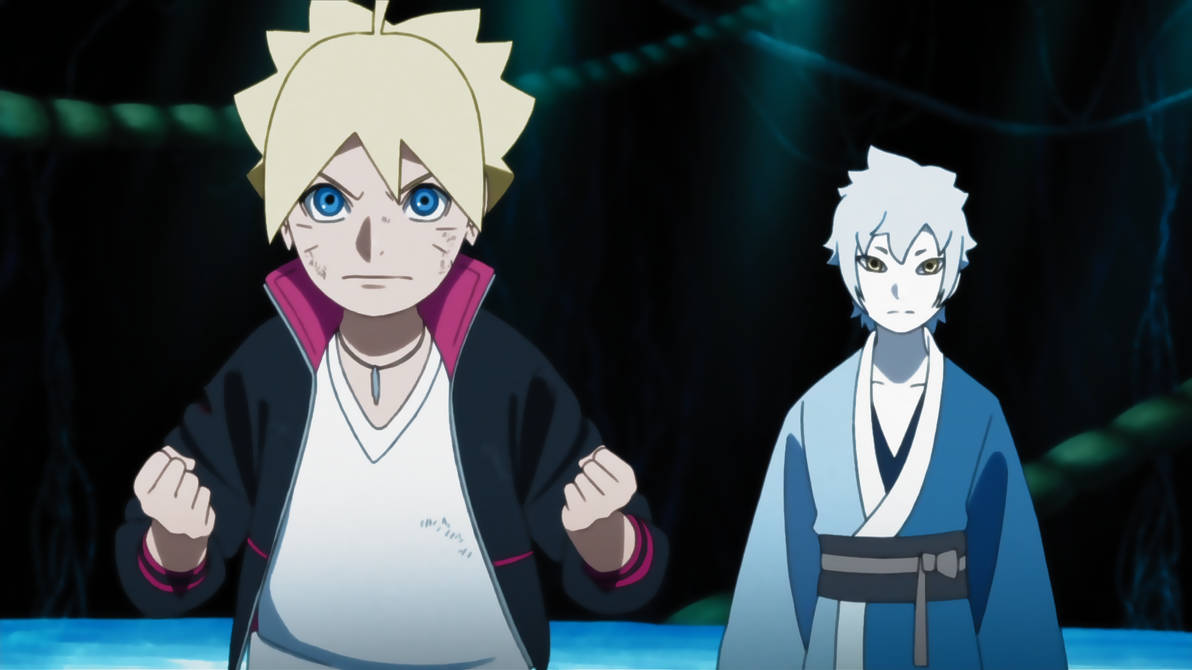 Boruto and Mitsuki by BorutoShots on DeviantArt
