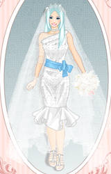 Wedding Dress: White