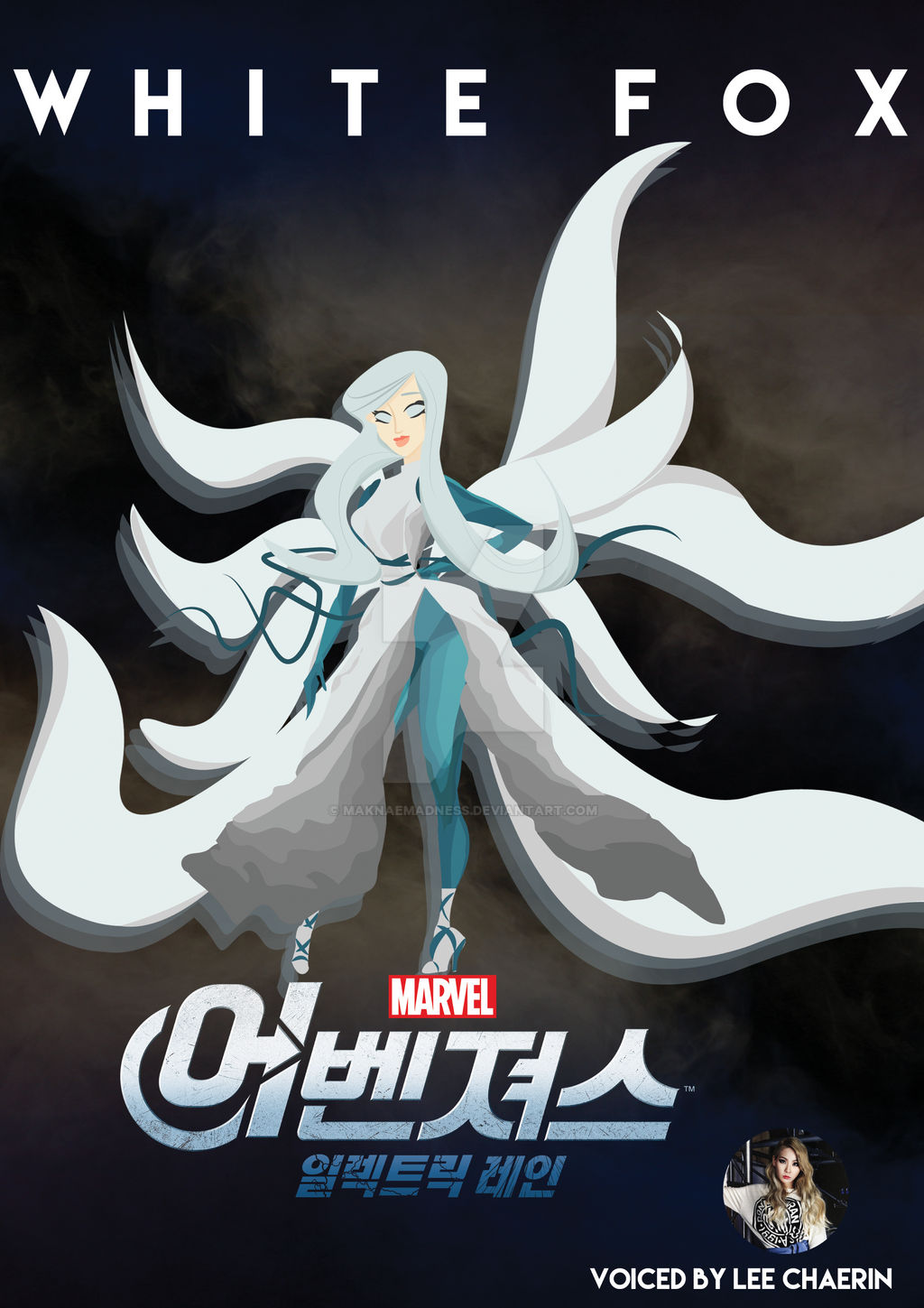 MARVEL WHITE FOX FANART By Maknaemadness On DeviantArt marvel-white-fox-fanart-by-maknaemadness-on-deviantart
