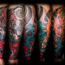 Japanese leg sleeve