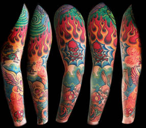 New school sleeve