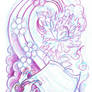 Japanese sleeve sketch