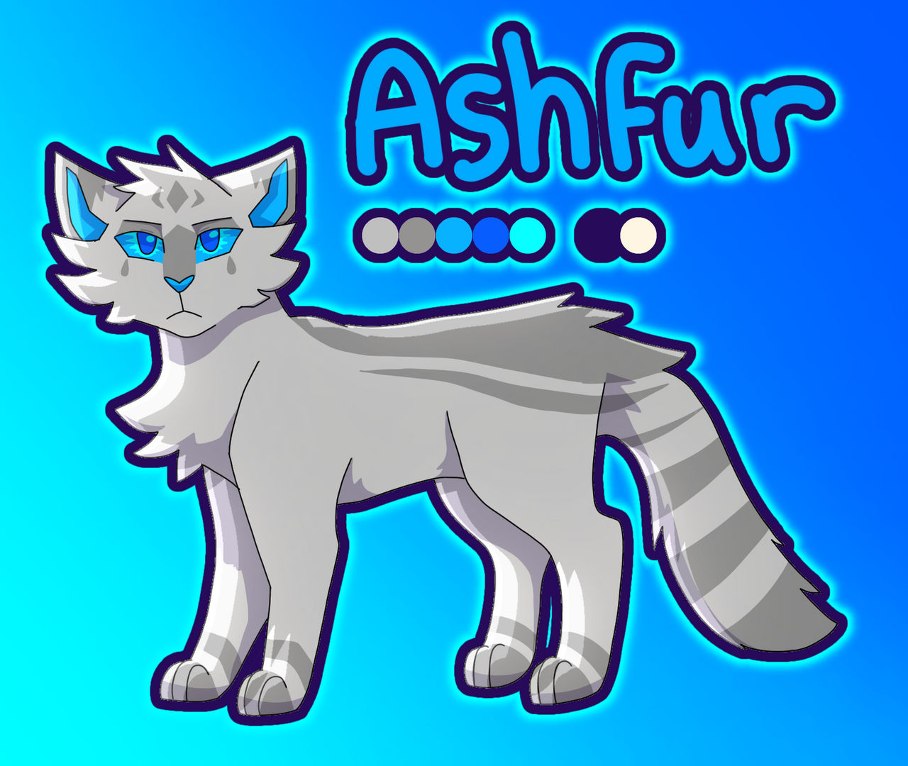 Ashfur Reference Sheet by BananaHunana on DeviantArt